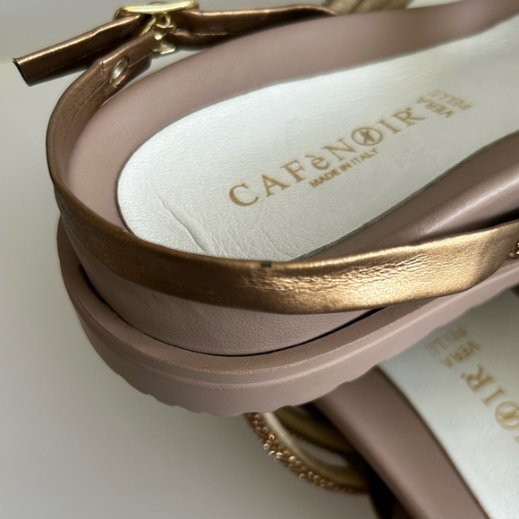 {Sz6} CAFeNOIR Sandals Made in Italy - Picture 9 of 14